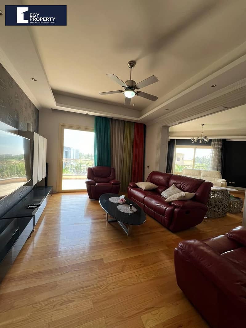Villa with private pool For Sale in Katameya dunes New Cairo Fully Furnished overlooking golf - Ansicht 2
