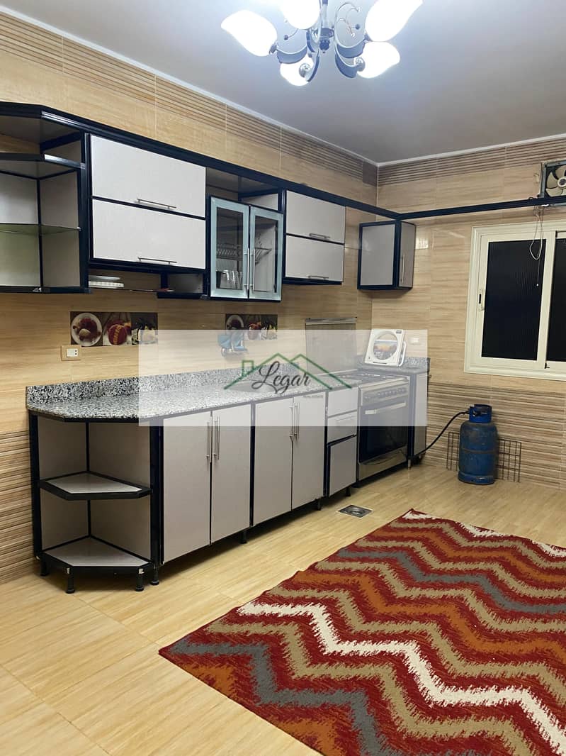 Apartment for rent in Al-Mumtaz, west of Sumed, fully furnished, 300 m at a bargain price - Widok 5