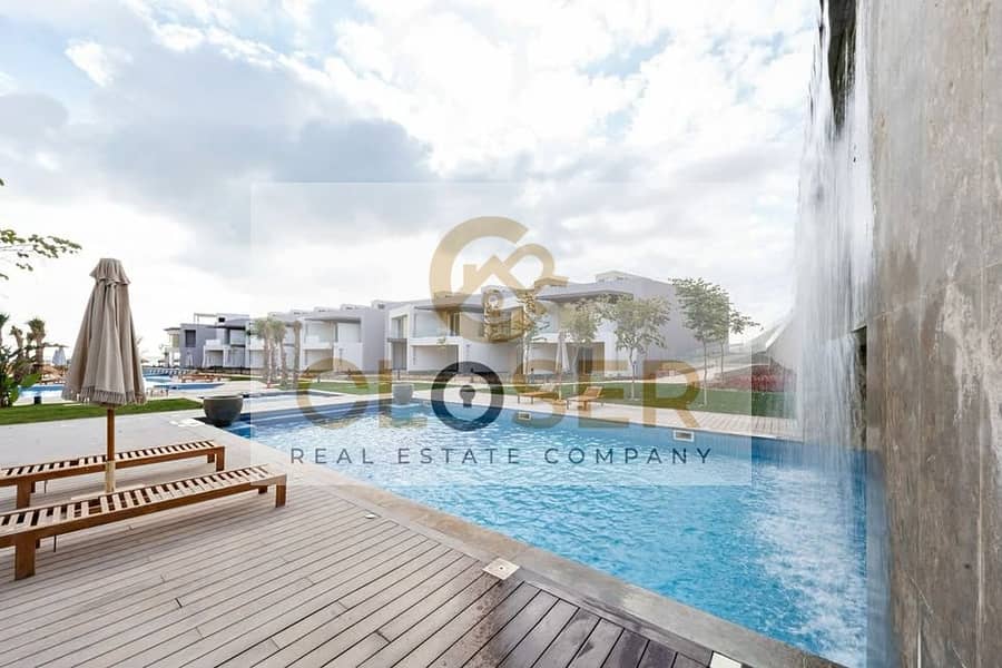 Chalet for sale in Boho, Ain Sokhna – Immediate delivery, luxury finishing with air conditioning, low down payment - Mehr