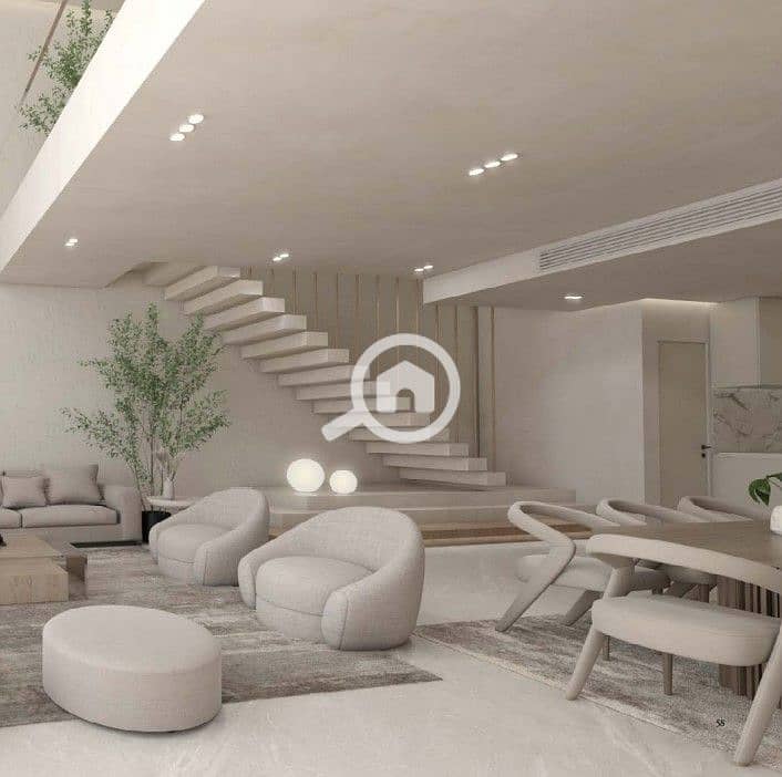 Villa with a unique view Rivers - New Cairo Development | Direct view of the lagoon | Sheikh Zayed City - Widok 4