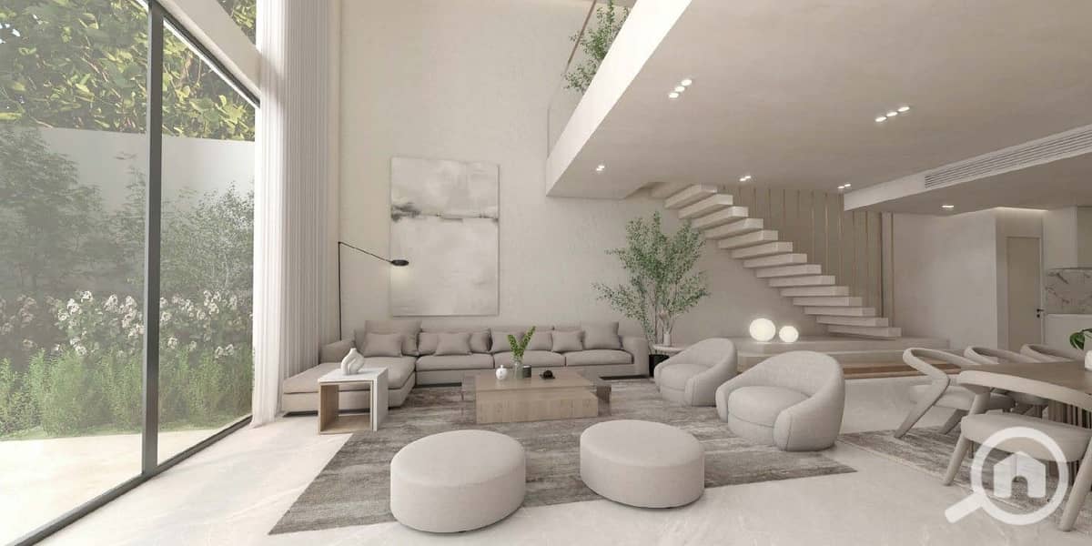 Villa with a unique view Rivers - New Cairo Development | Direct view of the lagoon | Sheikh Zayed City - Widok 6
