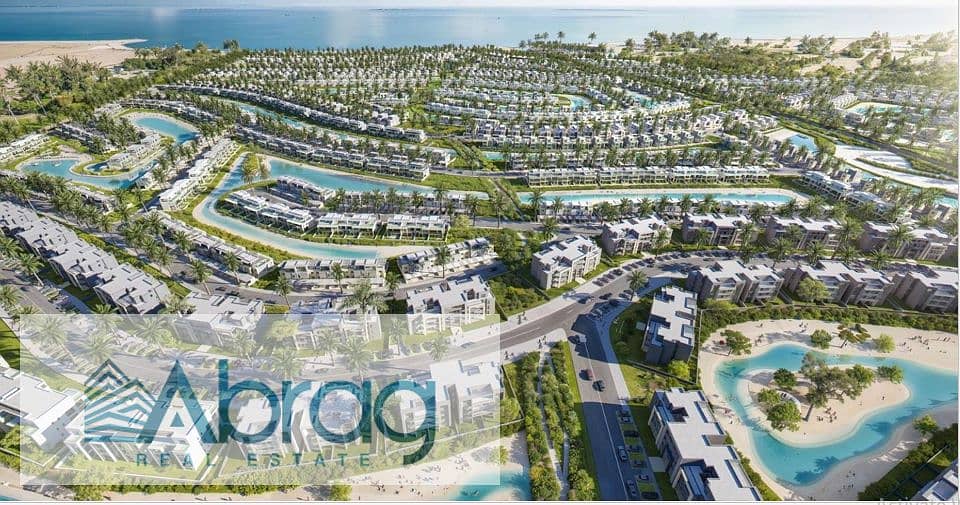 Chalet in Garden, continuation of installments for Mar Bai in the North Coast, Ras al-Hikma, direct lagoon view, initial offering price with finishing. - Bild 3