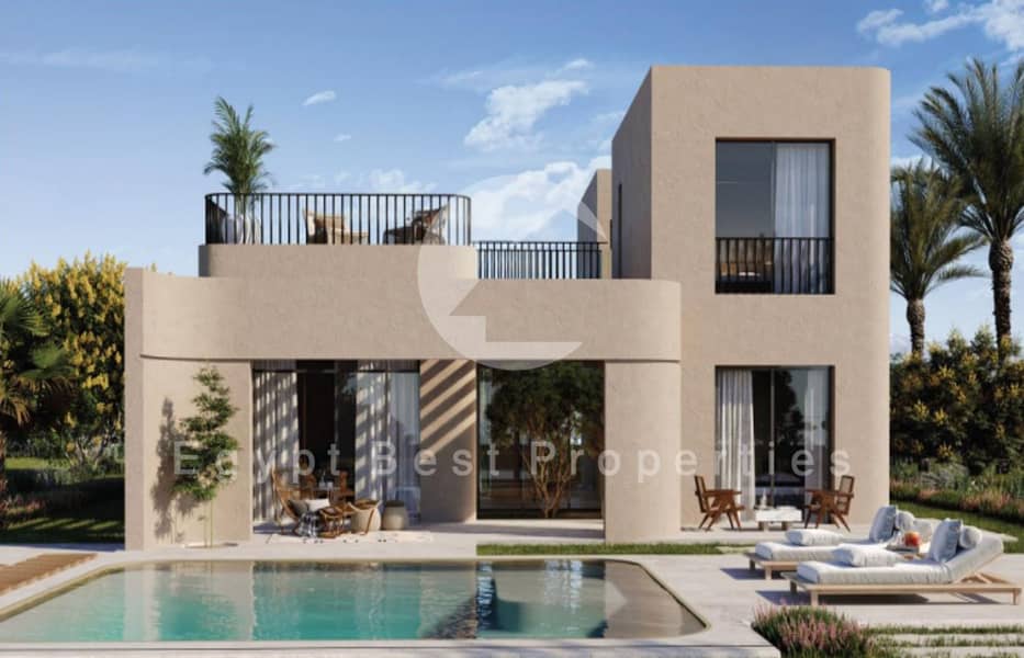 TWINHOUSE 4 BEDROOMS SEA VIEW FINISHED FOR SALE IN MAKADI HEIGHTS WITH 0% DP - Widok 2