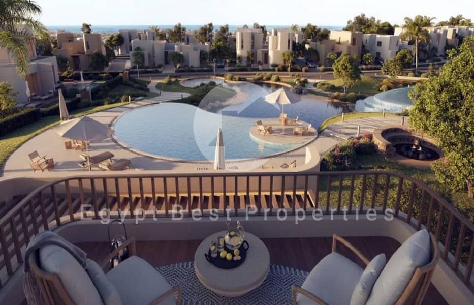 TWINHOUSE 4 BEDROOMS SEA VIEW FINISHED FOR SALE IN MAKADI HEIGHTS WITH 0% DP - Widok 3