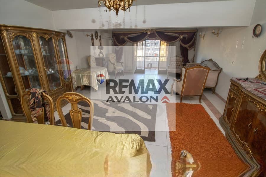 Furnished apartment for rent 185 m Smouha (Al-Tayyir Mahmoud Shukri Street) - Ansicht 4