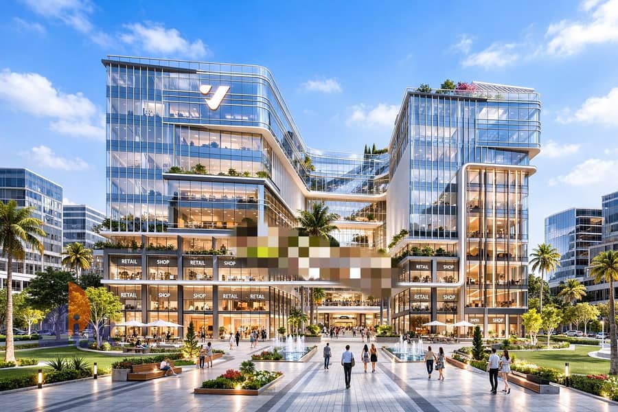 Administrative office for sale in the New Administrative Capital, in a prime investment area within the CBD. Excellent location with a direct view of – pohled 2
