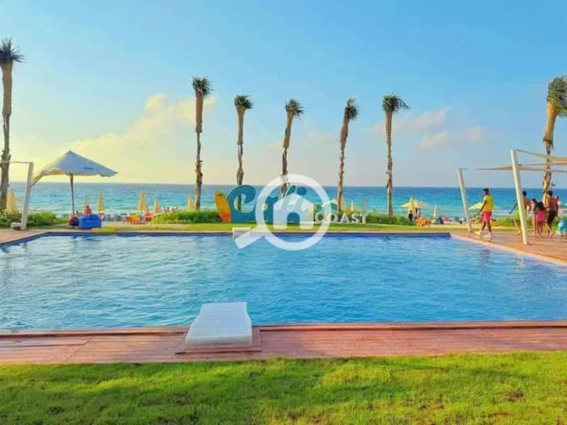 Chalet for sale, 85 meters, top floor, 25 meters, finished in Kali Coast, North Coast, Ras El Hekma. - Widok 4