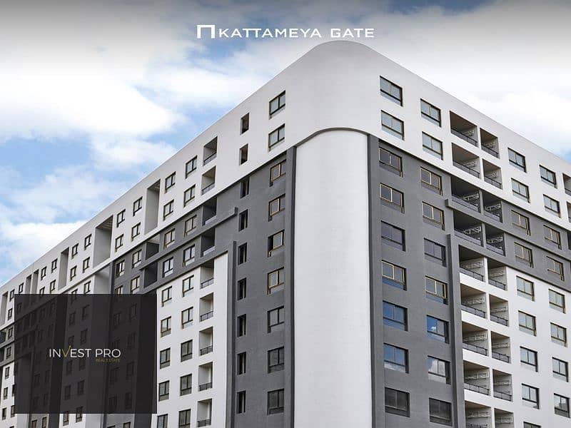 apartment resale 110m in Katameya Gate 2bed special price - Widok 3
