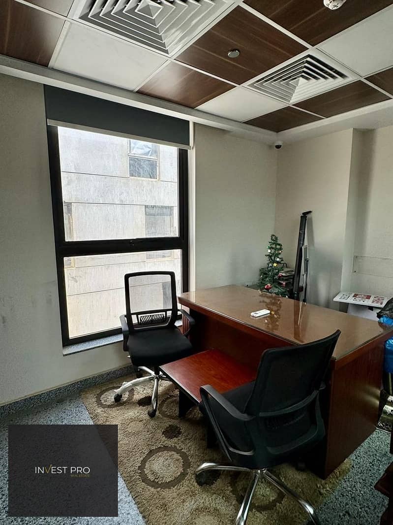 Administrative office resale in prime location - Furnished + Parking - Mehr