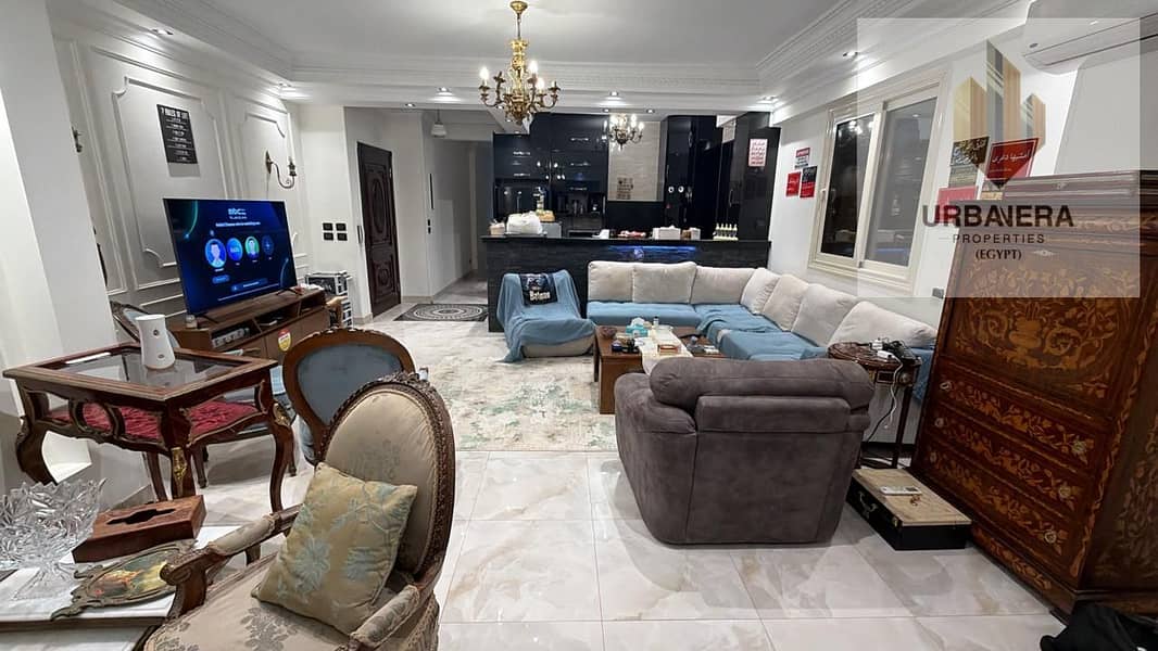 For Sale: Ground Floor Apartment with Private Garden – Super Lux Finishing Located in Banafsig 12 Villas, First Settlement, New Cairo - Ansicht 4