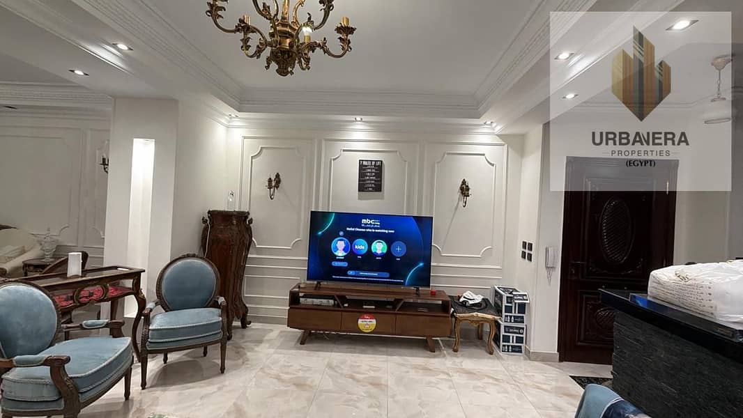 For Sale: Ground Floor Apartment with Private Garden – Super Lux Finishing Located in Banafsig 12 Villas, First Settlement, New Cairo - Ansicht 5