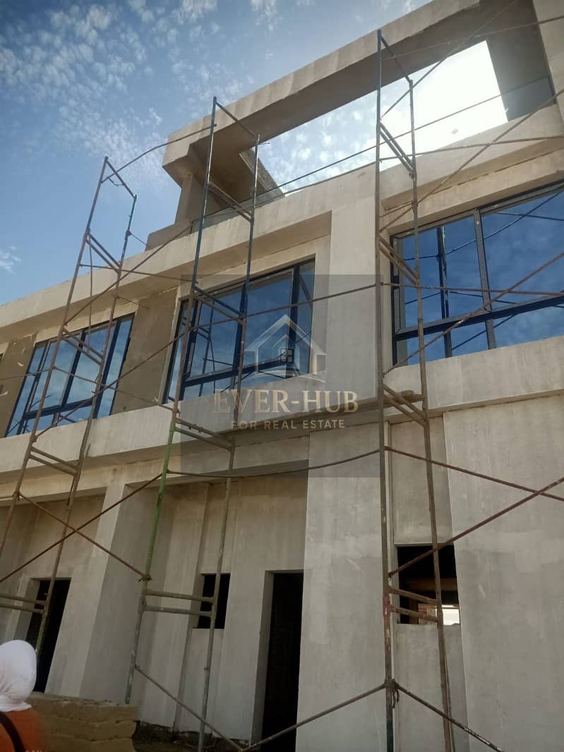 Twin House for Sale – Menorca Compound, New Zayed Developer: MARDEV Developments Location: New Sheikh Zayed – Green Belt – hood 2 Unit Details: - Ansicht 3