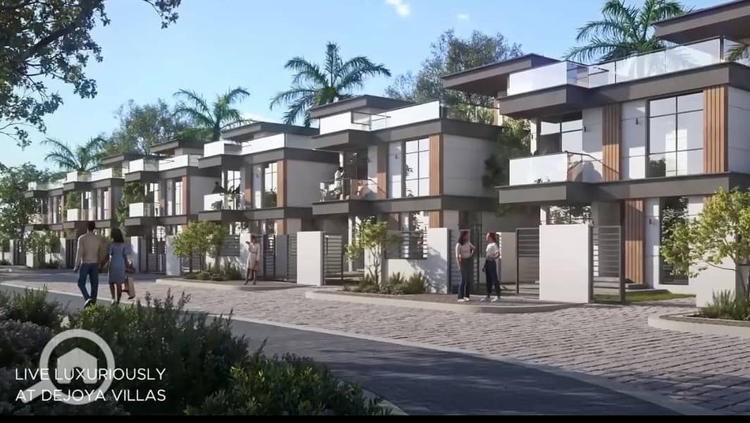 Twin villa with direct view of the swimming pool next to Sphinx Airport and near The Estates Sodic - Widok 4