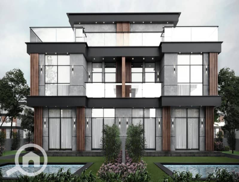 Twin villa with direct view of the swimming pool next to Sphinx Airport and near The Estates Sodic - Więcej