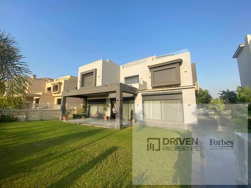 Fully Finished With ACs Standalone Villa for Sale in Golf Extension Palm Hills Compound 6th of october Golf Views The Crown – pohled 2