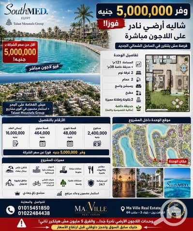 2 Bedroom Chalet for Sale in North Coast, Matruh - 300771. png