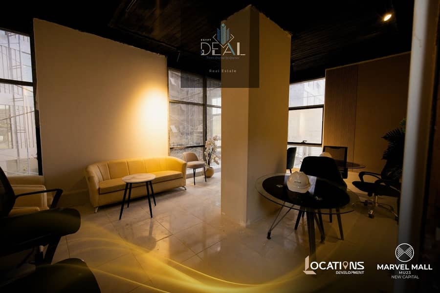 Ready-to-Move Office in a Prime Location at the Heart of the New Administrative Capital. - Widok 6