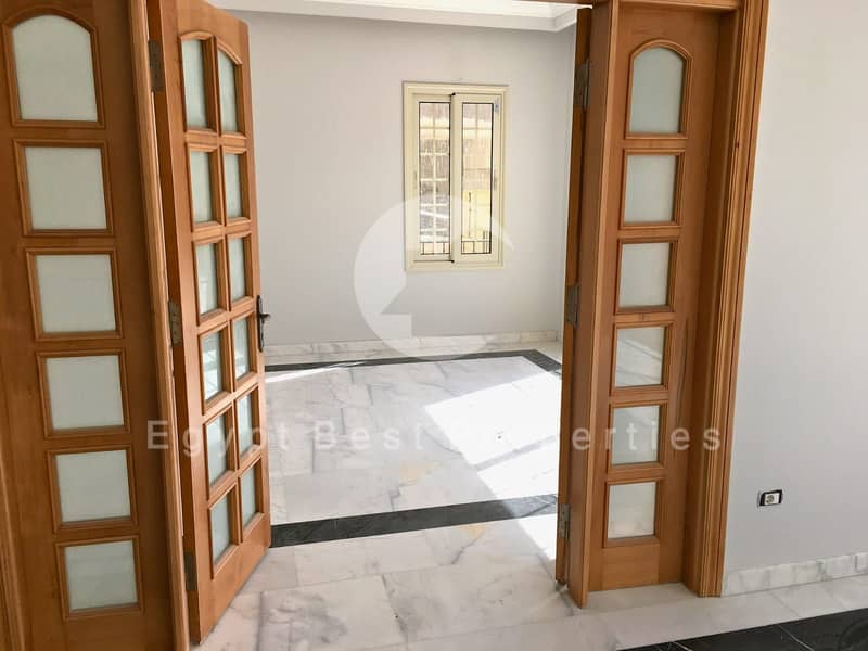 Standalone villa for rent with a private swimming pool and private garden in Lake View, 5th Settlement Compounds new cairo - Ansicht 6