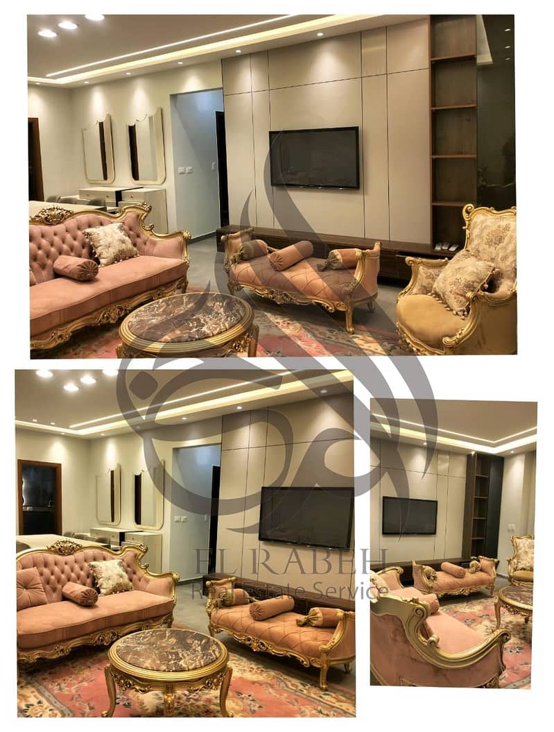 apartment for rent in el patio oro new cairo fully furnished - Widok 5