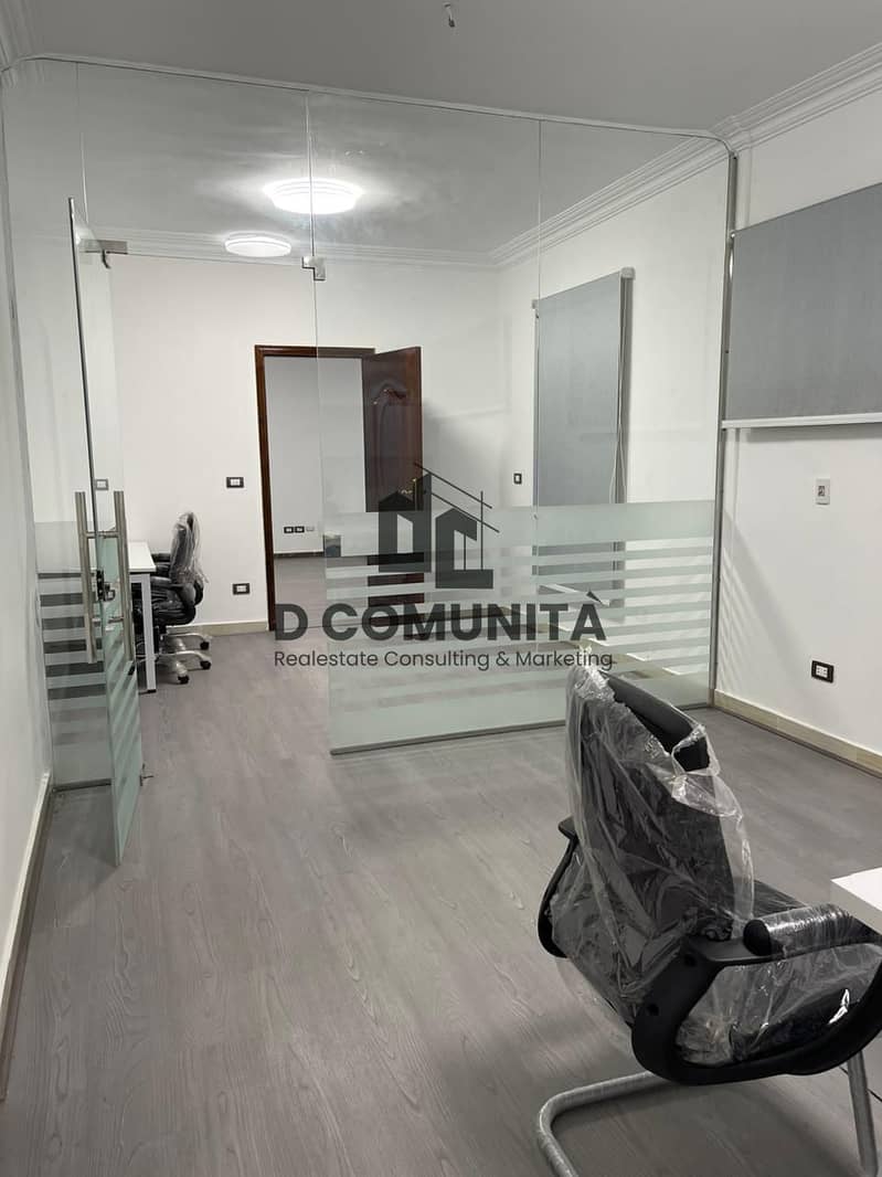 Furnished office for rent in the Fourth District near Al-Hamd Mosque and close to transportation. - Ansicht 2