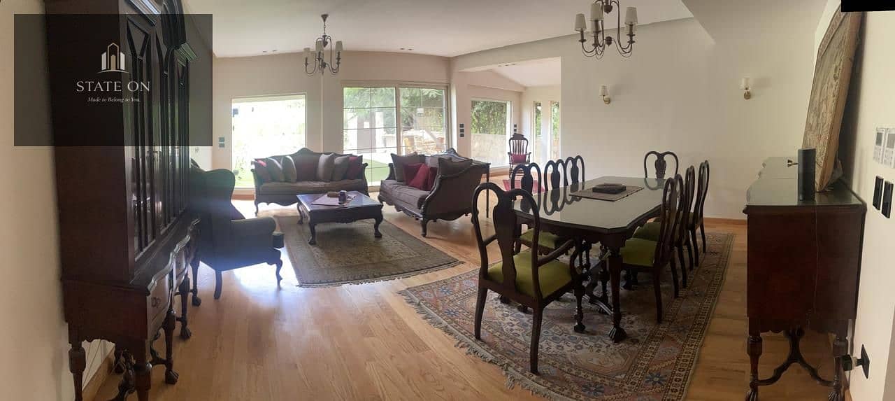 Luxury villa for rent with an open lake view, super deluxe finishing, 4 master bedrooms in River Walk Compound, First Settlement, next to Waterway - Ansicht 3
