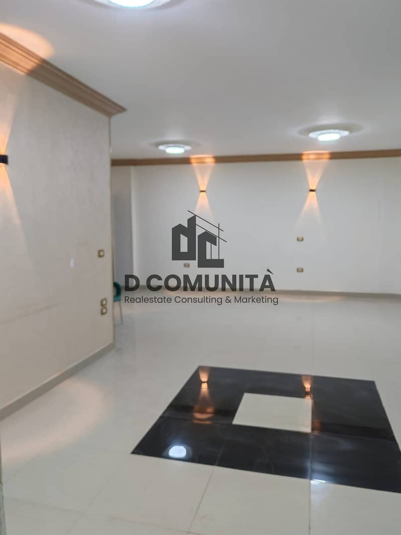 Administrative apartment for rent in Al-Narges Villas near Al-Mustafa Mosque and Mobil petrol station, and 2 minutes away from Tulin Hotel in Al-Narges and Al-Tas'een Al-Janubi. - Widok 3