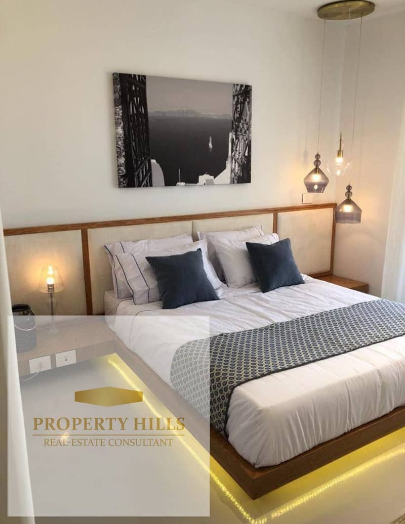 Ground floor chalet with a garden for sale, fully finished with air conditioning and kitchen in El Gouna from Hassan Allam - Widok 4