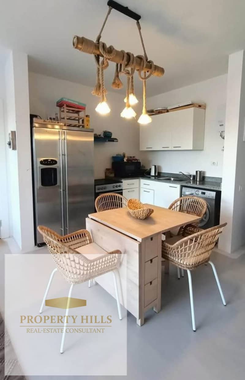Ground floor chalet with a garden for sale, fully finished with air conditioning and kitchen in El Gouna from Hassan Allam - Widok 6