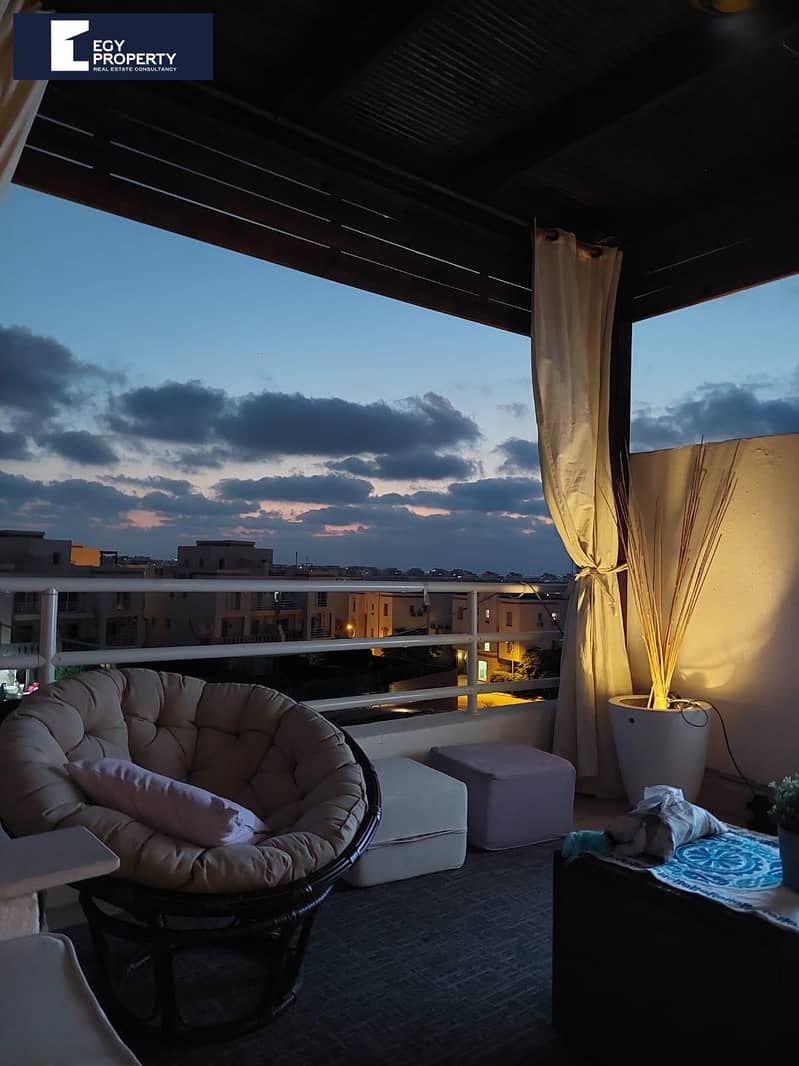 Penthouse For Sale under market price in Amwaj North Coast Fully Furnished - Widok 5