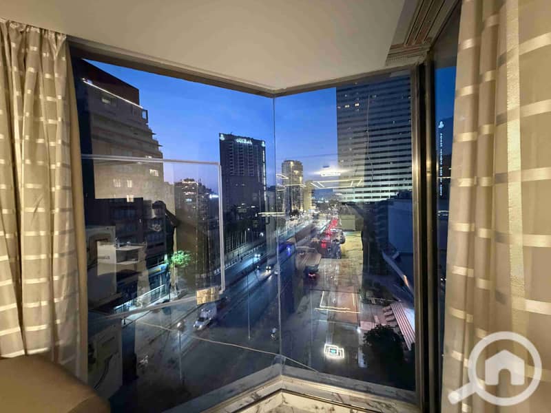 For rent, first occupancy, hotel-style finishing, amazing view close to Sheraton Hotel for upscale and distinctive living in Dokki. - Widok 4