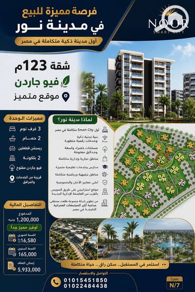 فلیٹ 3 غرف نوم للبيع في العاصمة الإدارية الجديدة، القاهرة - 301390. png
