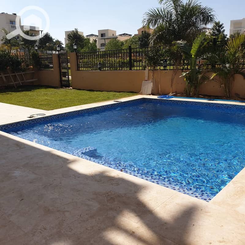 Villa with pool 5 beds garden view Fully furnished in hyde park new cairo - Widok 2