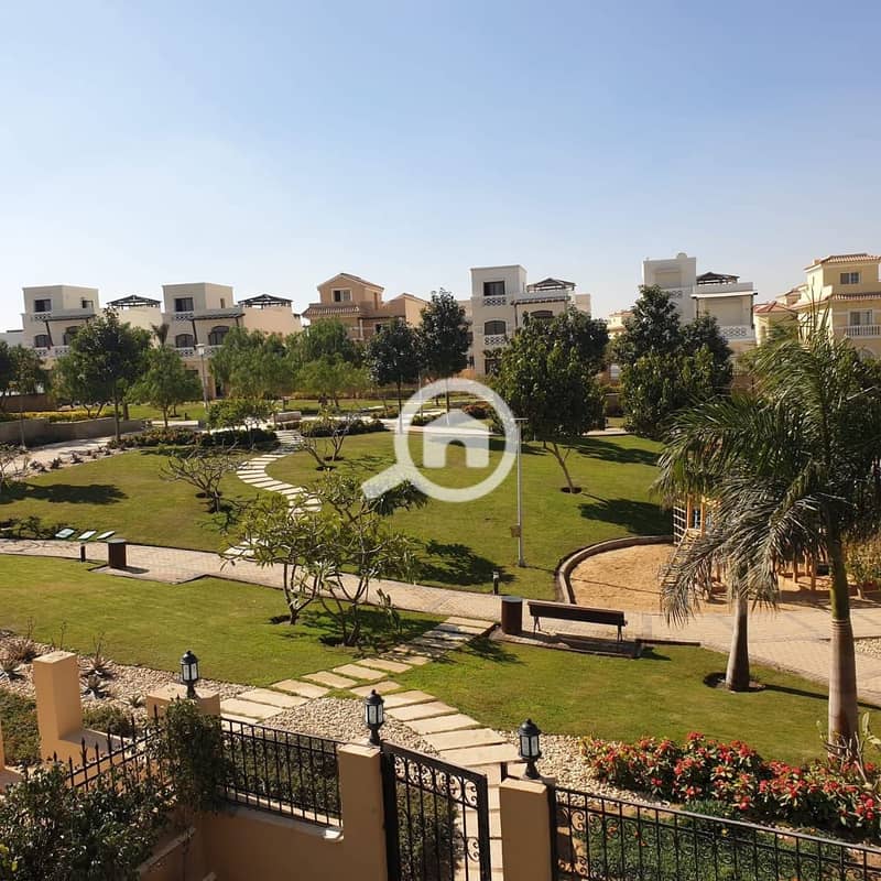 Villa with pool 5 beds garden view Fully furnished in hyde park new cairo - Widok 5