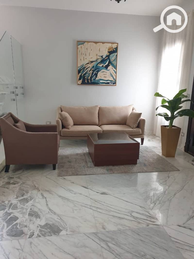 Villa with pool 5 beds garden view Fully furnished in hyde park new cairo - Widok 6
