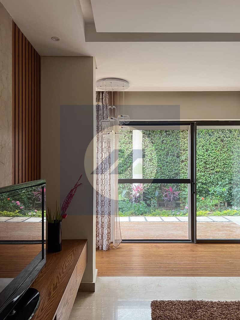 For Rent Fully Furnished Apartment with Private Garden and 2 Bedrooms in Lake View Residence, New Cairo - Widok 6