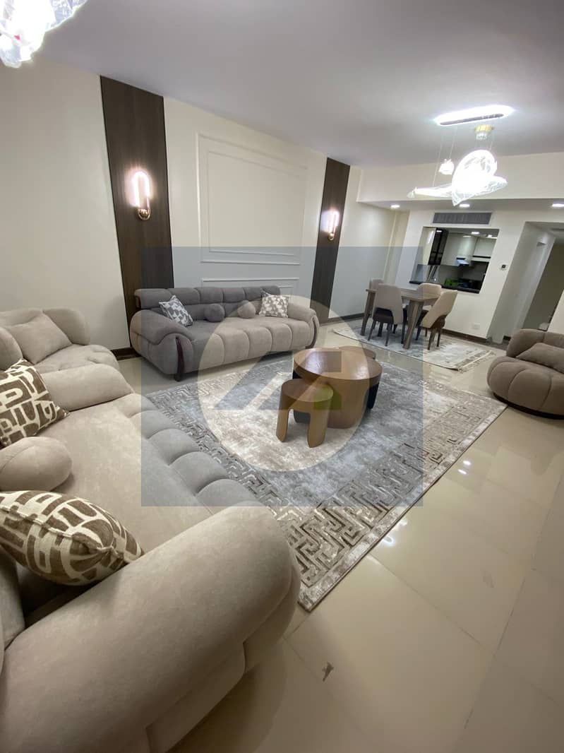 For Rent First Use Fully Furnished 2-Bedroom Duplex in Porto New Cairo - Widok 3
