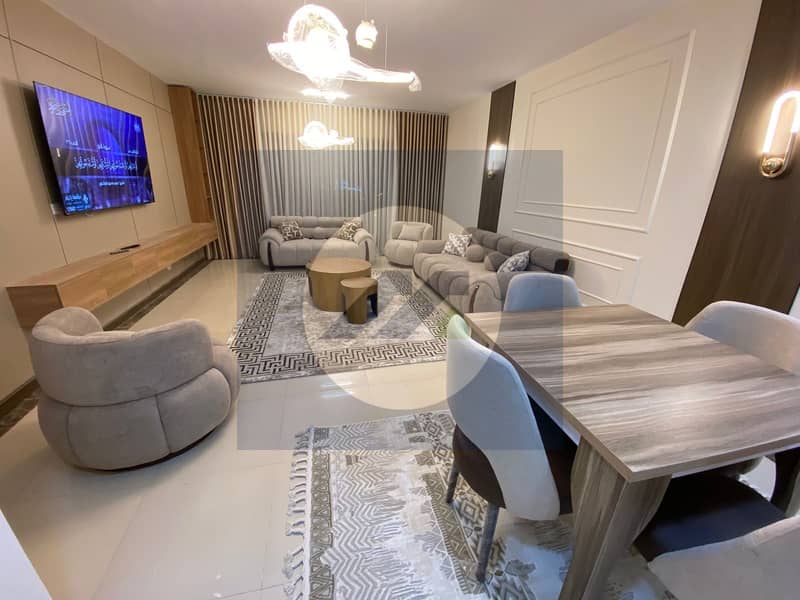 For Rent First Use Fully Furnished 2-Bedroom Duplex in Porto New Cairo - Widok 6