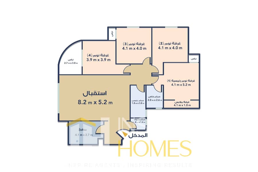 Apartment for sale- including a master bedroom with a dressing room - Widok 5