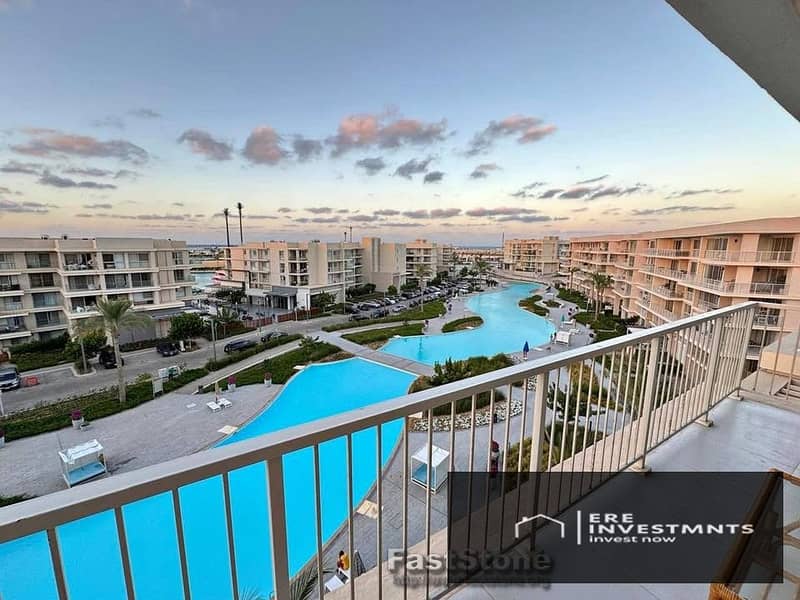 A fully finished apartment with air conditioning and a kitchen is for sale at the lowest price, ready for immediate occupancy in Marassi Marina Views – pohled 2