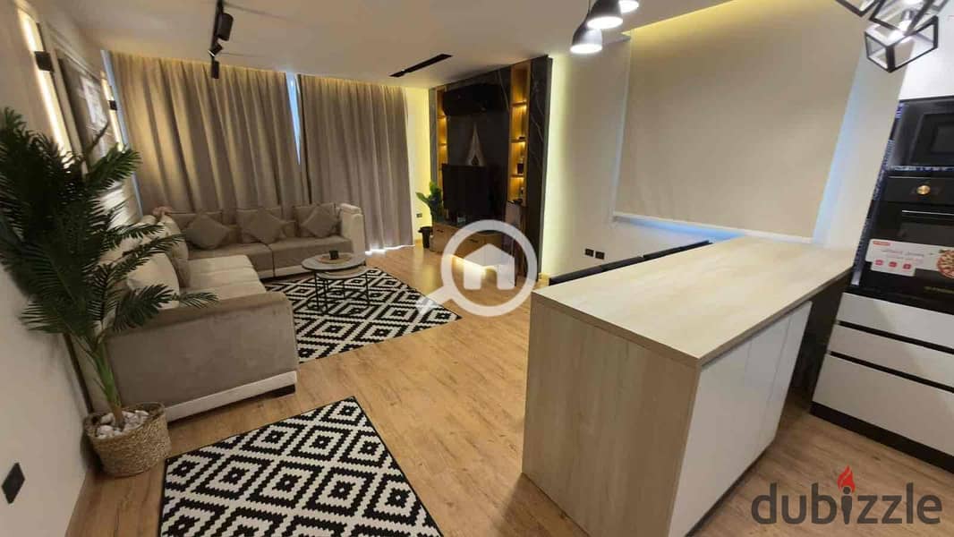 Apartment for sale in Compound One Qatameya 130 meters furnished with air conditioning in a distinguished building with a full panorama. Apartment for sale in Compound One Qatameya 130 meters furnished with air conditioning in a distinguished building with a full panorama.