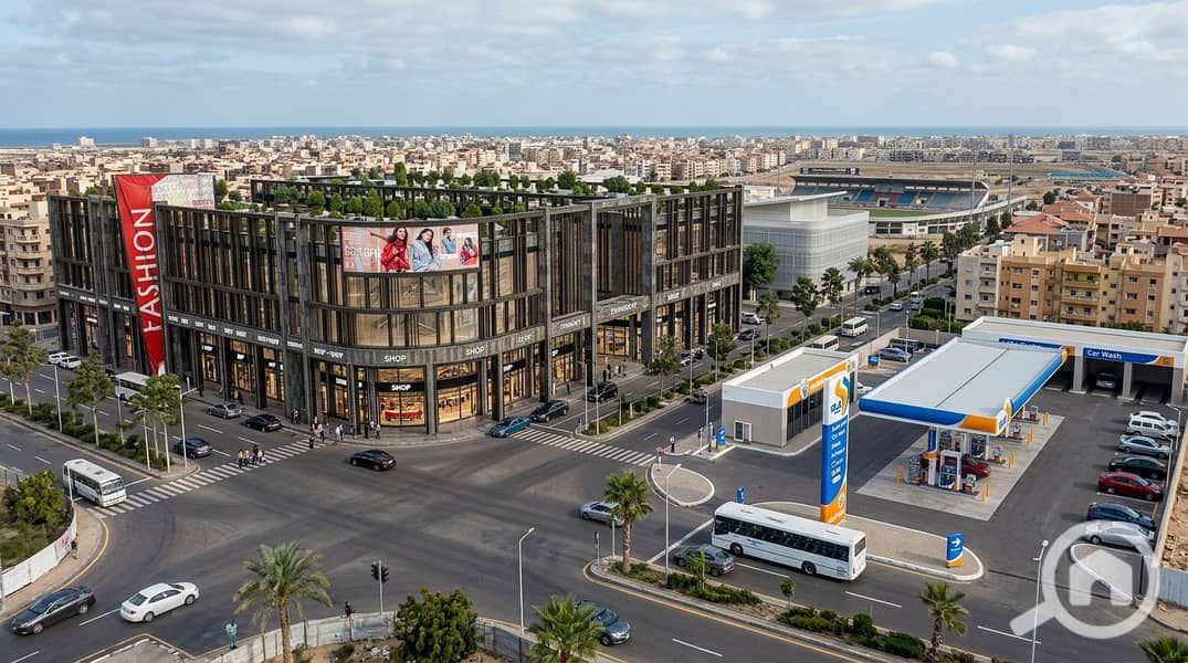 Every detail in your commercial space is designed to reflect the value of your project and place it in a location worthy of your ambition. A strategic location in New Damietta puts your brand in the spotlight. – pohled 5