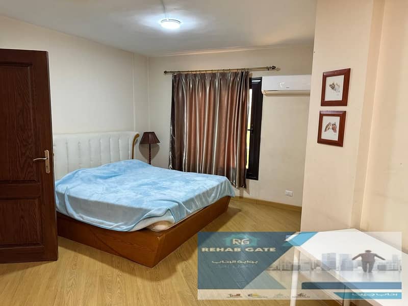 Furnished apartment for rent in Al Rehab City, Phase 5.90 square meters. Consists of: 2 bedrooms, 1 bathroom. Located on a typical floor with elevat - Ansicht 4