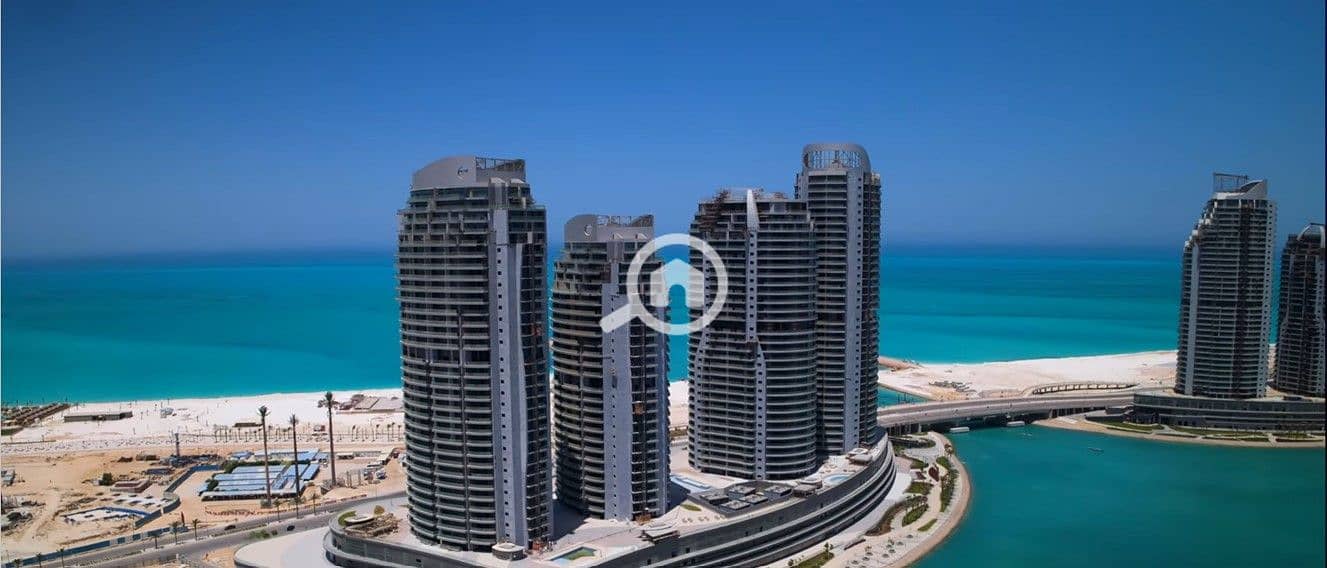Apartment for sale in the heart of the sea – the best sea view in Alamein Towers - Widok 5