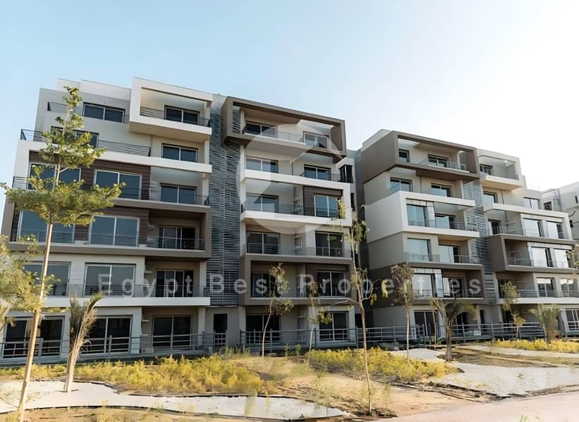 Fully Finished 4-Bedroom with garden Apartment in Palm Hills New Cairo, 3% DP 10-Year Installment Plan - Widok 3