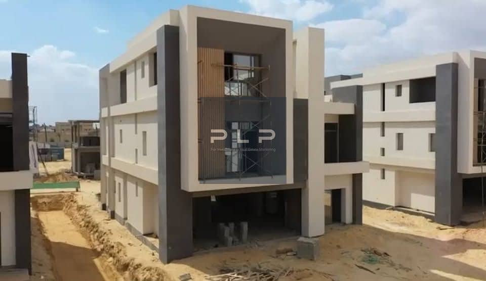 Ready to move Twin house for sale With Installments in Saada New Cairo opposite Al-Rehab City Talaat Mostafa - Widok 5