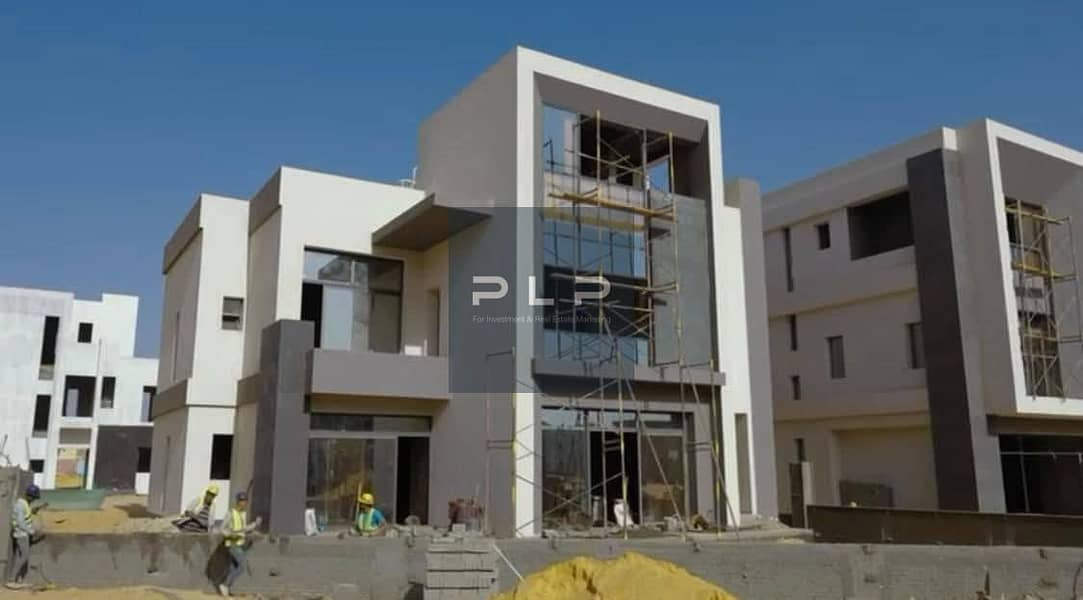 Ready to move Twin house for sale With Installments in Saada New Cairo opposite Al-Rehab City Talaat Mostafa - Widok 6