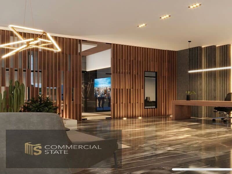 Finished Office at Mivida for Rent-New Cairo - Widok 5