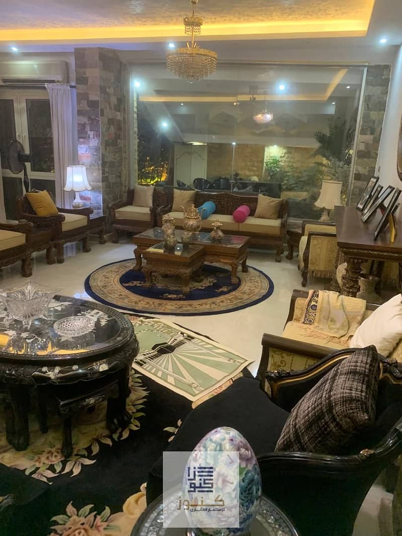For sale: duplex villa 225m + 70m garden view, immediate delivery, super lux finishing, located in Al Lotus North, New Cairo, steps from North 90th Street at a bargain price. – pohled 3