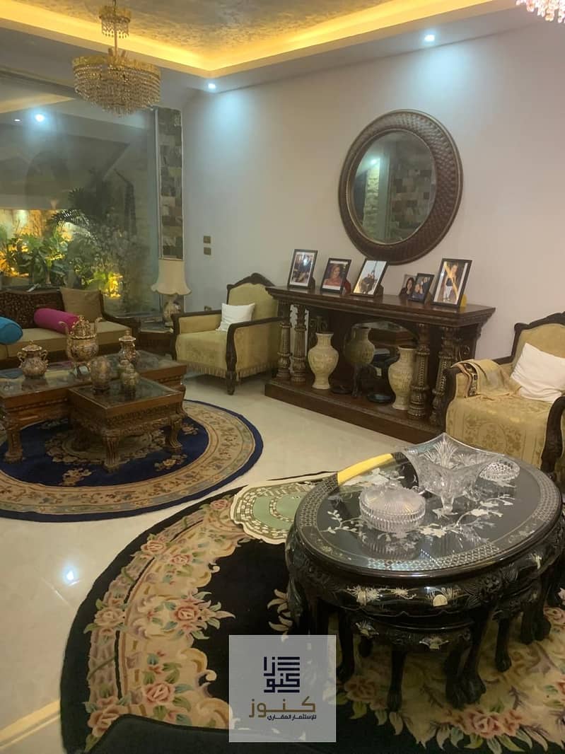 For sale: duplex villa 225m + 70m garden view, immediate delivery, super lux finishing, located in Al Lotus North, New Cairo, steps from North 90th Street at a bargain price. – pohled 6