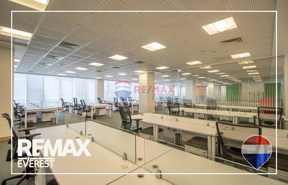 Luxurious Fully Furnished Office for Rent in Smart Village | Entire Floor - Widok 4
